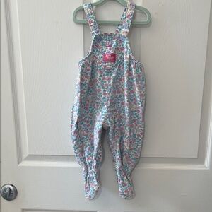 Vintage Oshkosh 6-9 months bunny/floral